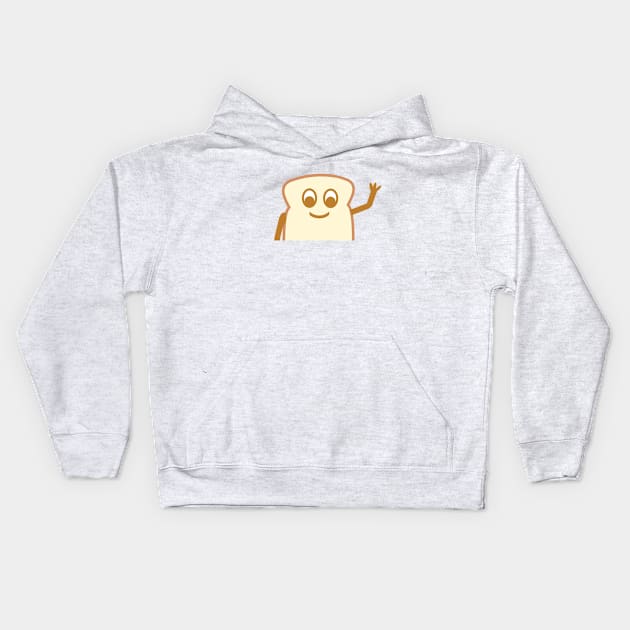 Raw Toast version 2 Kids Hoodie by Emma Lorraine Aspen